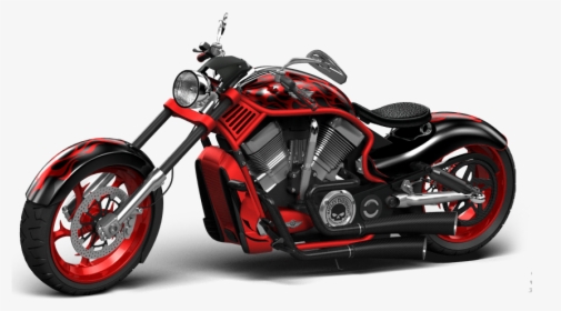 Harley Davidson Png Photo - Red Harley Davidson Bikes, Transparent Png, Transparent PNG
