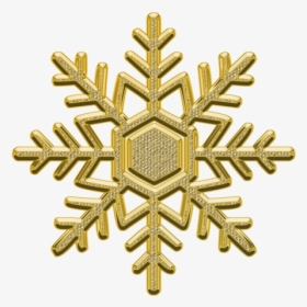 Ornament-2948484 1920 - Transparent Gold Snowflake Clipart, HD Png Download, Transparent PNG