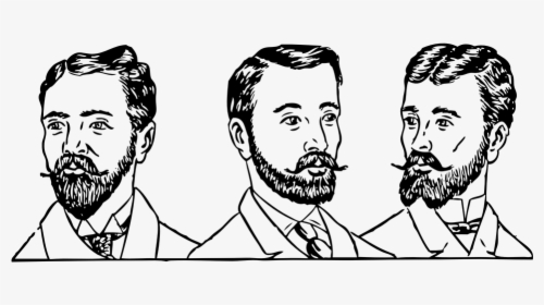 Beard Fashion 19th Century, HD Png Download, Transparent PNG