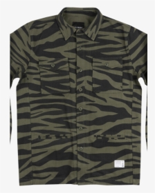 40s & Shorties Bravo Tiger Camo Jacket Mens Fashion - Active Shirt, HD Png Download, Transparent PNG