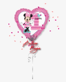Transparent Minnie Mouse Birthday Png - Happy 1 St Birthday Girl, Png Download, Transparent PNG
