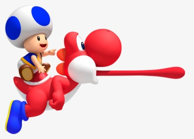 New Super Mario Bros Wii Red Yoshi, HD Png Download, Transparent PNG