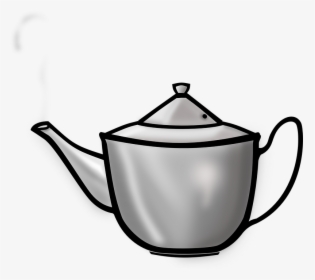 Kettle To Boil Water, Smoke, Water Vapor, Kettle Png - Tea Pot Clip Art, Transparent Png, Transparent PNG
