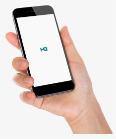 Phone - Hand Holding Smartphone, HD Png Download, Transparent PNG