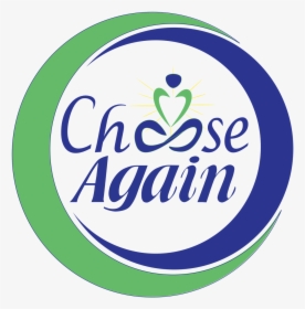 The Choose Again Logo-1no Shade - Circle, HD Png Download, Transparent PNG