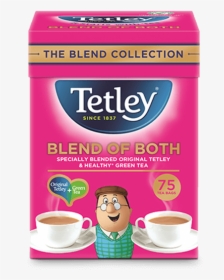 Tetley Blend Of Both Green And Original Tea - Tetley Extra Strong Tea Bags, HD Png Download, Transparent PNG