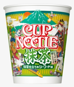Nissin Cup Noodle Green Tea Seafood - 日 清 抹茶 泡 麵, HD Png Download, Transparent PNG