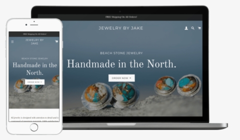 Jewelry By Jake Ecommerce Website Design - Iphone, HD Png Download, Transparent PNG