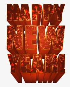 Happy New Year Png Art, Transparent Png, Transparent PNG
