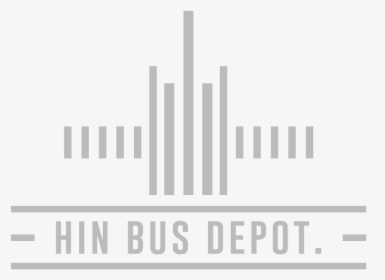 Hin Bus Depot Portrait Logo 50% Grey 01, HD Png Download, Transparent PNG
