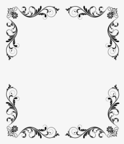 Christmas Borders Black And White, HD Png Download, Transparent PNG