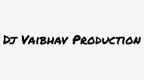 Dj Vaibhav Production - Calligraphy, HD Png Download, Transparent PNG
