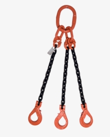 3 Leg With Self Locking Hook Tosl Gr-100 Chain Sling - Wre Rope Sling Tag, HD Png Download, Transparent PNG