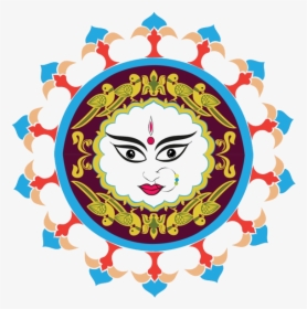 Logo - Circle Rangoli Design Png, Transparent Png, Transparent PNG