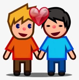 Cartoon Holding Hands 15, Buy Clip Art - Holding Hands Emoji, HD Png Download, Transparent PNG
