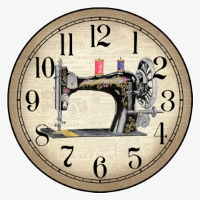 Sewing Machine Wall Clocks, HD Png Download, Transparent PNG
