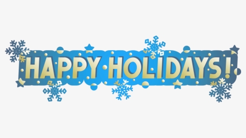 Transparent Happy Holidays Banner, HD Png Download, Transparent PNG