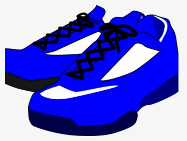 Adidas Blue Free On Dumielauxepices Net - Blue Shoes Clipart, HD Png Download, Transparent PNG
