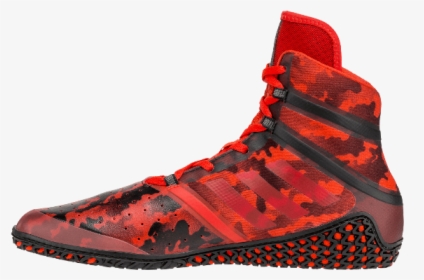 Adidas Impact Wrestling Shoes Red Camo, HD Png Download, Transparent PNG