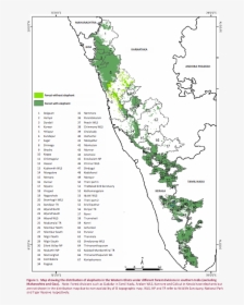 Distribution Of Western Ghats In Kerala, HD Png Download, Transparent PNG