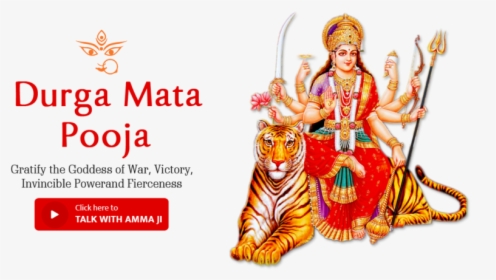 Durga Matha Hd Png , Png Download - Navratri Images Png, Transparent Png, Transparent PNG