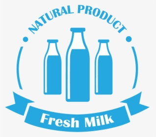 Logo Fresh Milk Png, Transparent Png, Transparent PNG