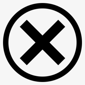 Wrong - Black Wrong Icon Png, Transparent Png, Transparent PNG