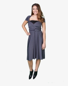Untitled-1065 Grey Dress - Photo Shoot, HD Png Download, Transparent PNG