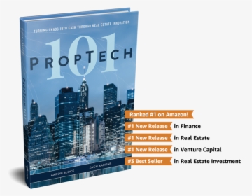 Proptech101 Front Cover With Amazon Seals-01 - Proptech 101, HD Png Download, Transparent PNG