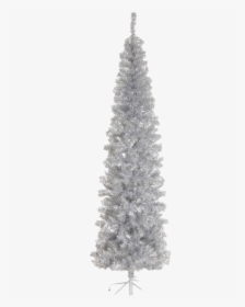 Tinsel Christmas Tree Png Transparent Picture - Silver Christmas Tree, Png Download, Transparent PNG