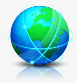 Blue And Green Globe Png Image - Globe Terrestre Png, Transparent Png, Transparent PNG