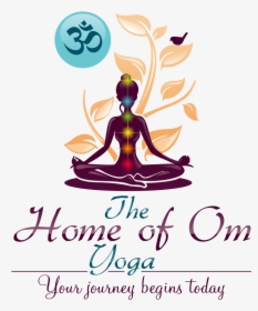 Picture Freeuse Meditation Clipart Power Yoga - Om Yoga Logo Png, Transparent Png, Transparent PNG