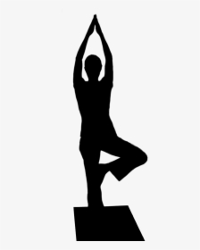 Clip Art Yoga Silhouette Etas - Transparent Background Yoga Silhouette, HD Png Download, Transparent PNG