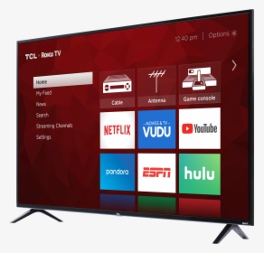 49 Inch Tcl Smart Tv, HD Png Download, Transparent PNG