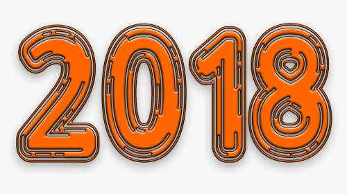 Happy New Year 2018 Hd Free Download Greetings - Circle, HD Png Download, Transparent PNG