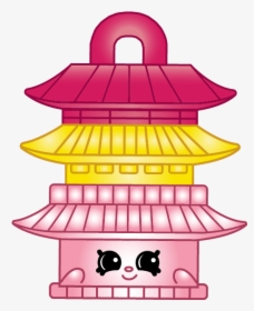 Shopkins Wiki - Pagoda, HD Png Download, Transparent PNG