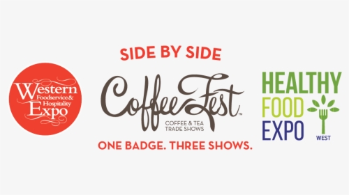 Three Logos Western Foodservice - Coffee Fest Los Angeles 2019, HD Png Download, Transparent PNG