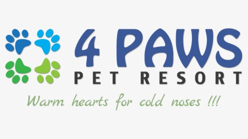 4 Paws Pet Resort - Electric Blue, HD Png Download, Transparent PNG