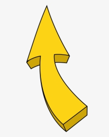 Fleche Jaune Png , Png Download, Transparent Png, Transparent PNG