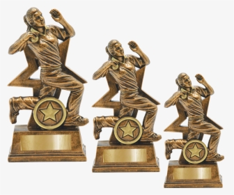 Ad Cricket Bowler Rft5 - Bronze Sculpture, HD Png Download, Transparent PNG