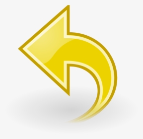 Fleche Jaune Png , Png Download - Yellow Curved Arrow .png, Transparent Png, Transparent PNG