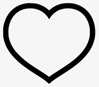 Empty Heart - Heart Line Icon Png, Transparent Png, Transparent PNG