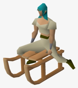 Old School Runescape Wiki - Sitting, HD Png Download, Transparent PNG