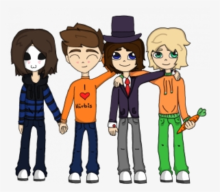 How To Draw Minecraft Characters Step By - Freedom Squad Glp Zombey, HD Png Download, Transparent PNG