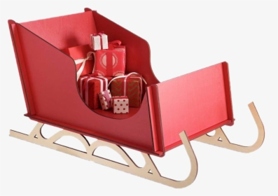 Christmas Sled Png Hd - Toboggan, Transparent Png, Transparent PNG