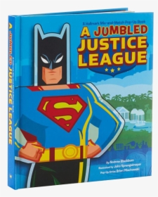 A Jumbled Justice League Mix & Match Pop Up Book - Cartoon, HD Png Download, Transparent PNG