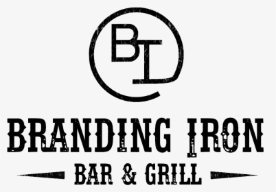Branding Iron Bar And Grill Logo, HD Png Download, Transparent PNG