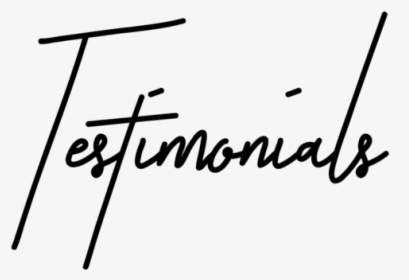 Testimonials - Calligraphy, HD Png Download, Transparent PNG