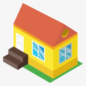 Isometric House Png, Transparent Png, Transparent PNG