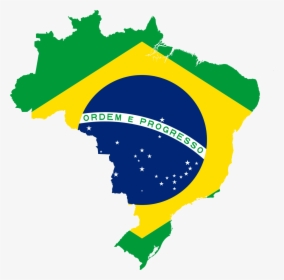 Brazil Country With Flag, HD Png Download, Transparent PNG
